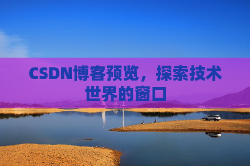 CSDN博客预览，探索技术世界的窗口